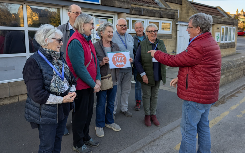 Bradford on Avon Link Volunteers Group Photo