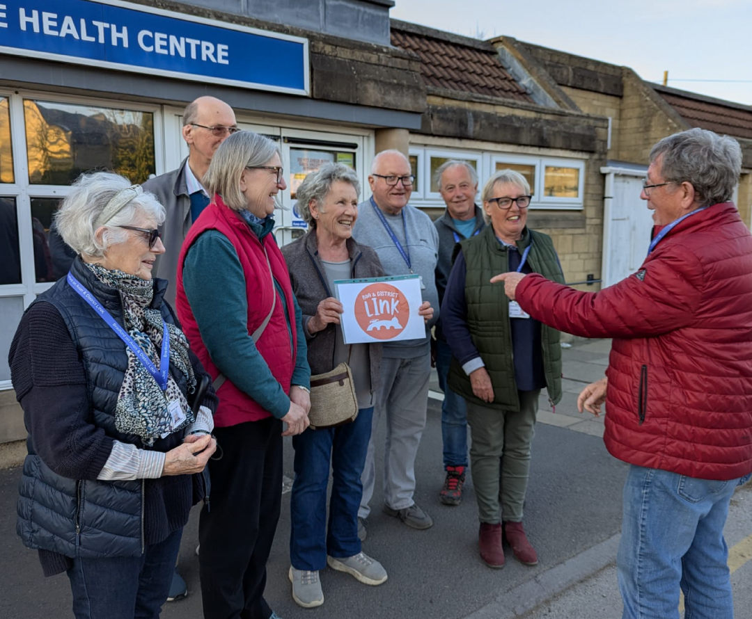Bradford on Avon and District Link - Volunteers group photo